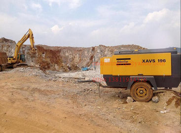 خرید کمپرسورهای هواپیما Atlas Copco قابل حمل Screw Explosion / Drilling تولید آنلاین