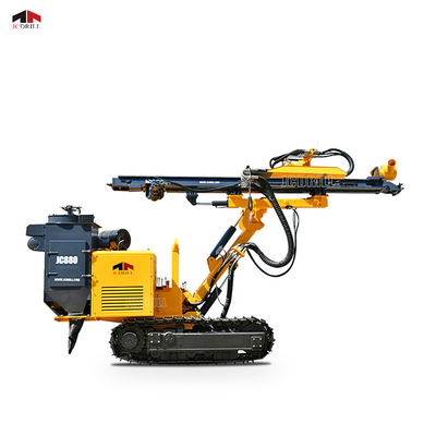 خرید ماشین حفاری انفجار سنگ DTH با موتور 70 کیلووات Yuchai Crawler Mounted تولید آنلاین