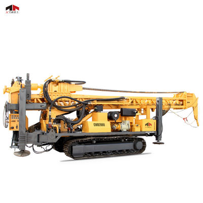 خرید سطح پنوماتیک Rotary Cummins Diesel هیدرولیک Crawler Heavy Duty آب چاه حفاری سوراخ حفاری تولید آنلاین