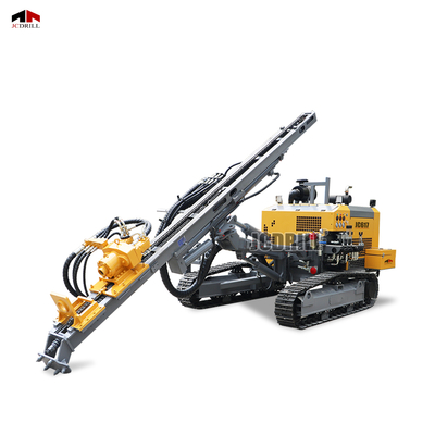 خرید دریل حفاری DTH خزنده JCDRILL با سیستم هیدرولیک دیزلی برای انفجار سطحی و ساخت چاه تولید آنلاین