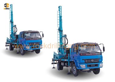خرید تجهیزات حفاری چاه آب سخت سنگین DTH حفاری در کامیون 4 X 2 نصب شده است تولید آنلاین