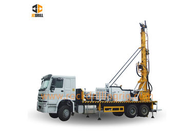 خرید دکل حفاری چاه آب با کامیون سنگین 300 متر 6 X 4 با میله مته 3 M / 4.5 M تولید آنلاین