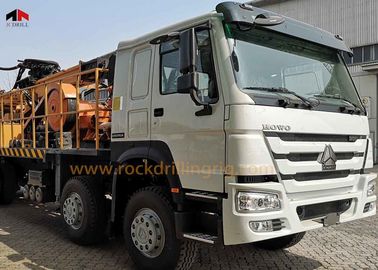 خرید Air DTH کامیون دستگاه حفاری چاه آب 1500 متر سوار شده است تولید آنلاین