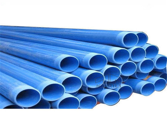خرید لوله های پلاستیکی پوشش عمیق آبی 50x6000mm ابزار حفاری چاه آب با شکاف تولید آنلاین