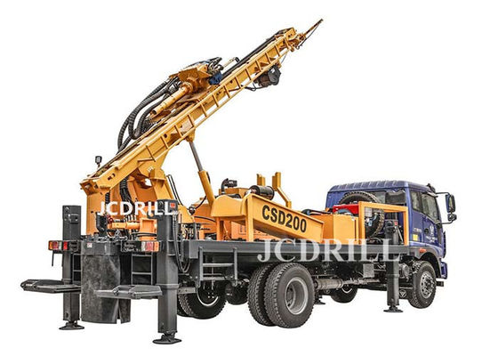 خرید 200 متر کامیون حفاری چاه آب Deep CSD200 Borehole تولید آنلاین
