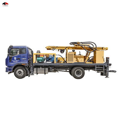 خرید دستگاه گمانه چاه چاه آب CSD200 4x4 کامیون سوار تولید آنلاین