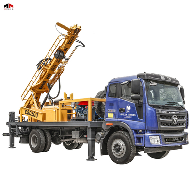 خرید دستگاه حفاری چاه بادی چکشی یا گلی 93 کیلوواتی CSD200 تولید آنلاین