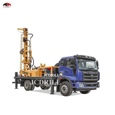 قیمت خوب CSD200 دستگاه حفاری چاه آب چند منظوره DTH برای 200 عمق آنلاین