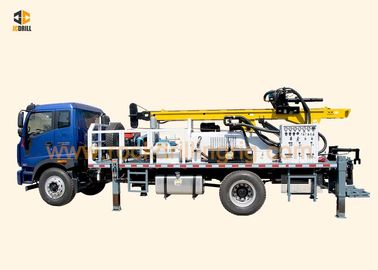 قیمت خوب 300 متر کامیون نصب شده چاه آب حفاری چاه حفاری و سیستم هیدرولیک DTH یک سال گارانتی آنلاین
