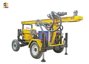 قیمت خوب هیدرولیک 4 چرخ Dth حفاری دکل 110 متر نوع قابل حمل کوچک برای چاه آب آنلاین