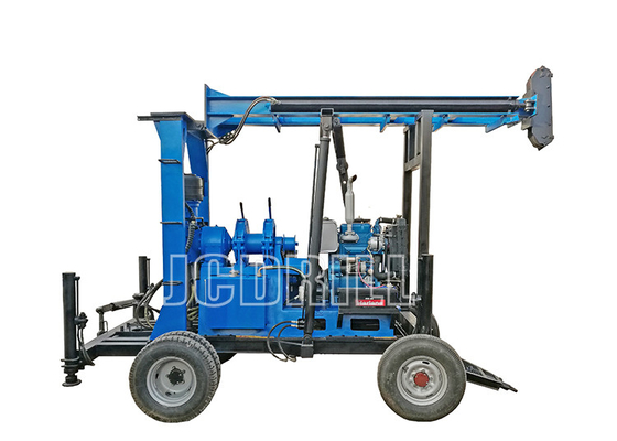 قیمت خوب دکل حفاری چاه آب چاه چاه آب تریلر 400 متری نصب شده آنلاین