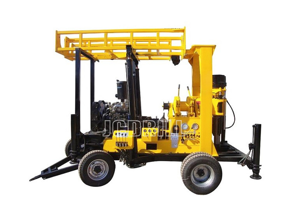 قیمت خوب دکل حفاری چاه آب چاه چاه تریلر کوچک 600 متری عمیق آنلاین