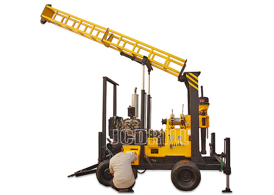 قیمت خوب دکل حفاری چاه آب چرخشی 100rpm هیدرولیک برای سنگ آنلاین