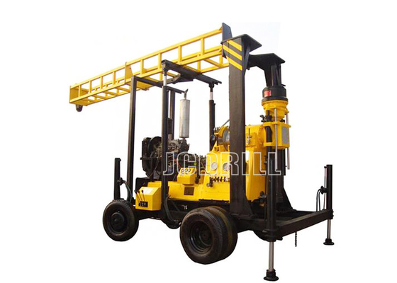 قیمت خوب چاه آب حفاری چاه آب 75 میلی متری نصب شده بر روی تریلر سوراخ موتور دیزلی الماس آنلاین