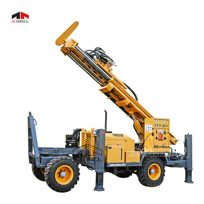 قیمت خوب 300 متر 90 کیلووات تریلر نصب شده چاه آب حفاری دستگاه موتور دیزل آنلاین
