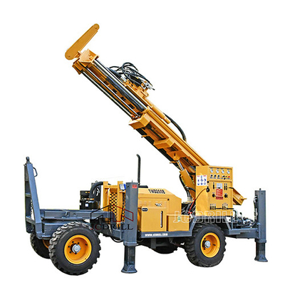 قیمت خوب دکل های حفاری چاه آب به عمق 200 متری تریلر نصب شده هیدرولیک Dth برای حفاری سنگ سخت آنلاین