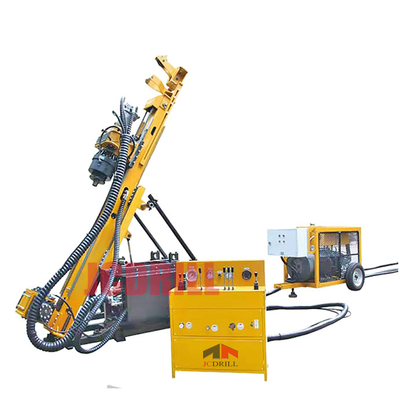 قیمت خوب 360 درجه زاویه ای هیدرولیک مته حفاری زیرزمینی، ماشین حفاری هسته زیر زمینی آنلاین